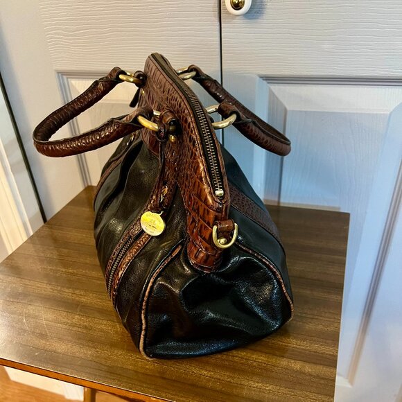 Brahmin Louise Croc Embossed Satchel - Picture 4 of 9